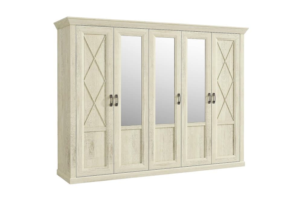 LADELFA Garderob 65x268 cm Vit