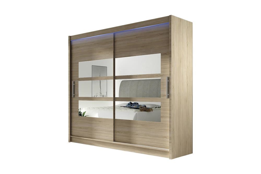 EMILIO Garderob 180x57x215 cm
