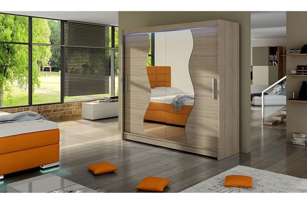 DOUGLAS Garderob 180x57x215 cm