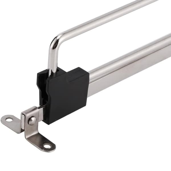 Uttrekkbar garderobehenger 30 cm