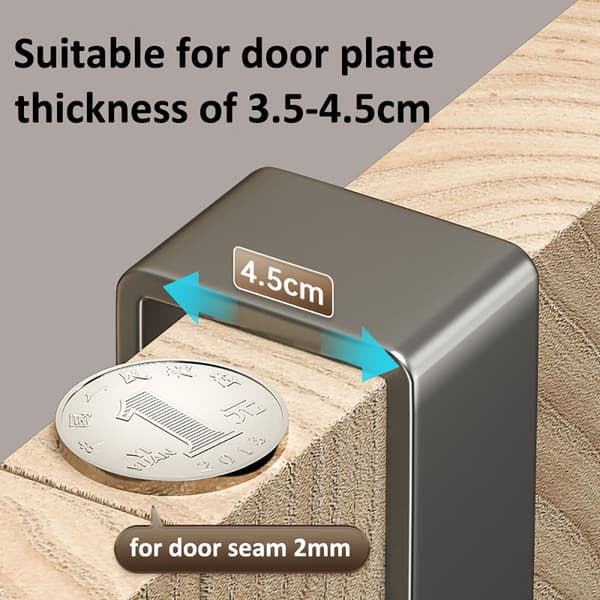 Dörrhängare i aluminium med 5 krokar – 32 cm