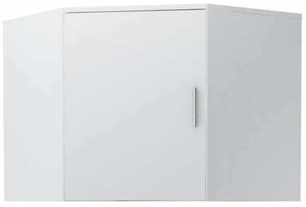 Hjørnegarderobeforlænger BODO 80x80 hvid