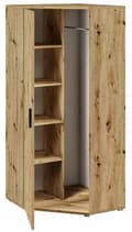 Miniatyrbillede 2 af 3: Garderobe hjørneskab BODO 1D 80x80 ARTISAN kommode