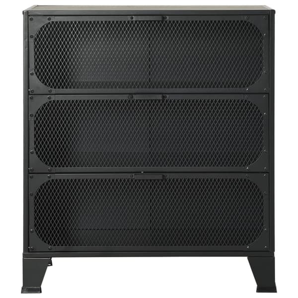 Förvaringsskåp 2 st grå 72x36x82 cm metall och MDF