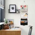 Miniatyrbild 3 av 4: Lollanda 1/2-pack Hängförvaring med Krokar - Vattentät Organizer för Hem och Badrum - Över Dörren Hängregal