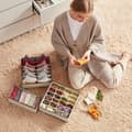 Miniatyrbild 3 av 5: OBOSOE 4-Pack Förvaringskorgar Fällbara för Underkläder – Perfekt för Bh, Lingerie och Kalsonger