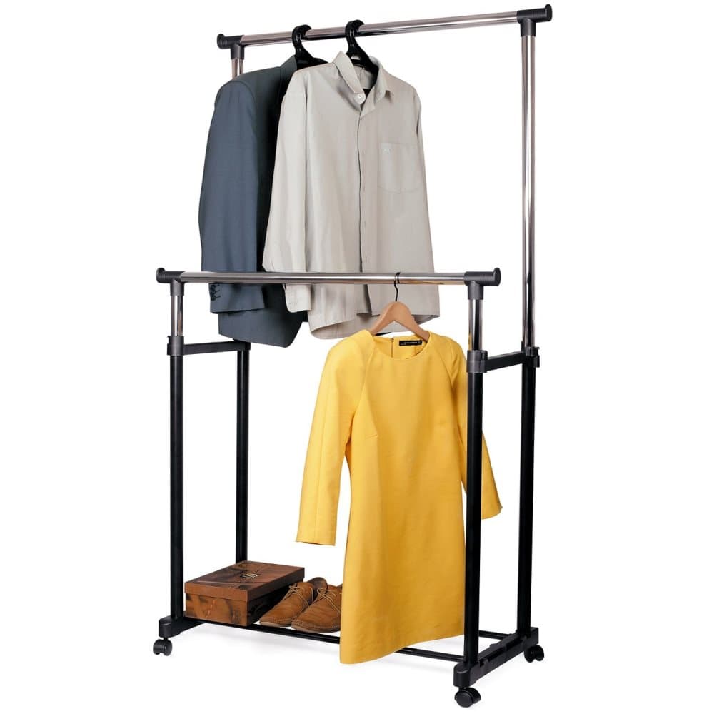 Tatkraft, Phoenix - Dubbel Klädhängare med Hjul