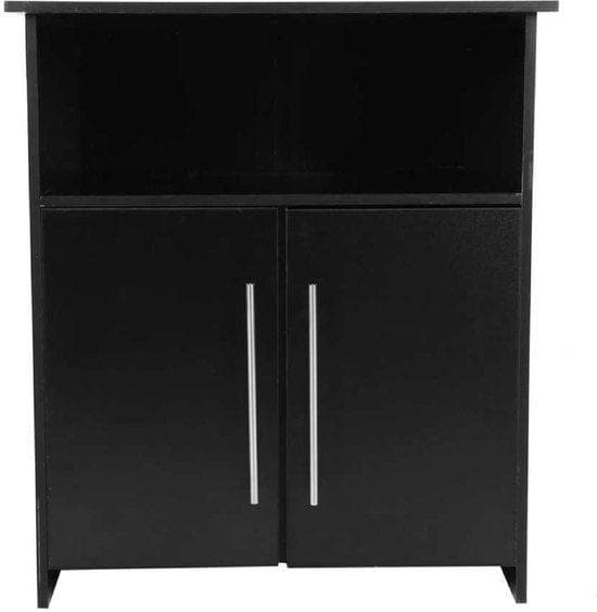 Sideboard - Sideboard Cabinet - Organizer - Sideboard Modern - Sideboard Bedroom - Printer Cabinet - Archive Cabinet Office - 60x48x69cm - Svart