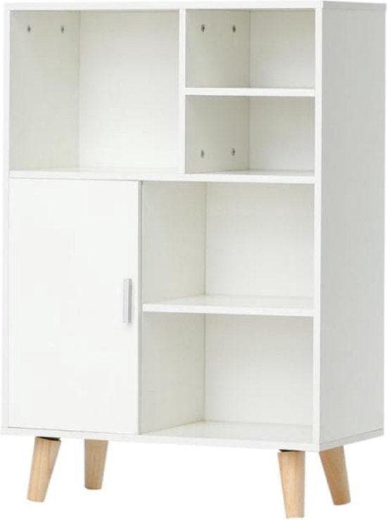 Sideboard - Sideboard Cabinet - Arrangör - Skandinavian - Sideboard Bedroom - Archive Cabinet Office - 60 x 28 x 80 cm - White