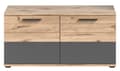 Miniatyrbilde 8 av 10: Mason garderobe oppstilling 6 dører, 1 skuff eik dekor.