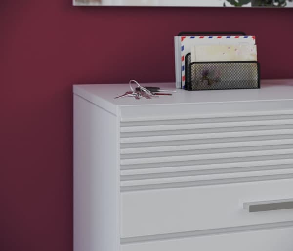 Linus garderobe oppstilling 2 dører hvit.