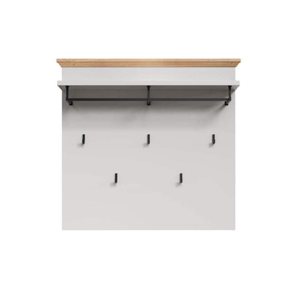Landside klädhängare panel, grå.