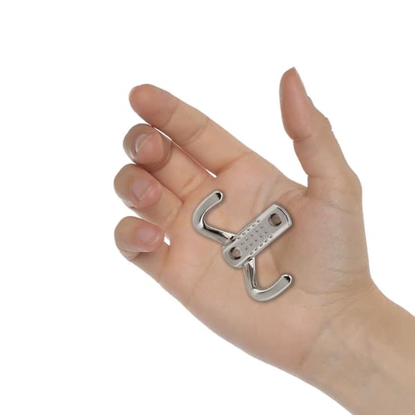 Vägg Vägghylla Dubbel Klädhängare klädkrokar Kappkrok Klädhängare väggkrokar kappkrokar Hängare Organizer Klädställ