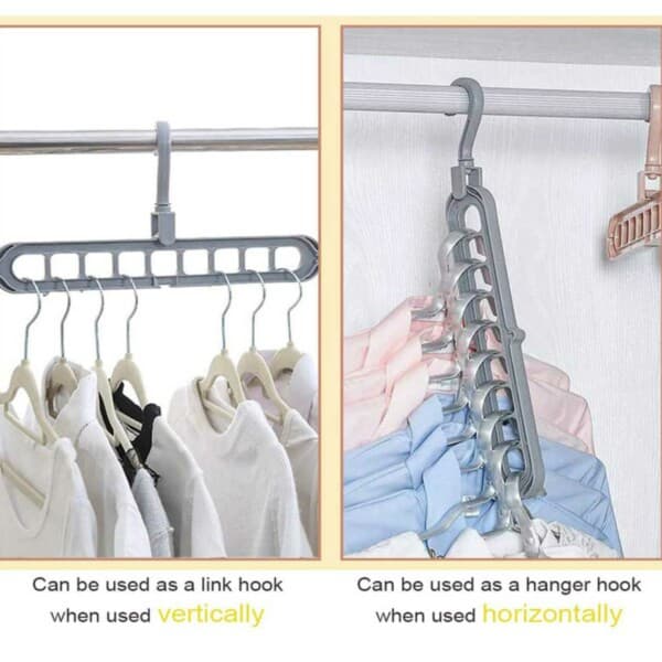 Multi Hangers for garderobe - klær kleshengere for ekstra plass