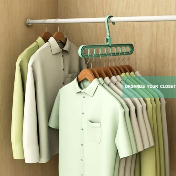 Multi Hangers for garderobe - klær kleshengere for ekstra plass