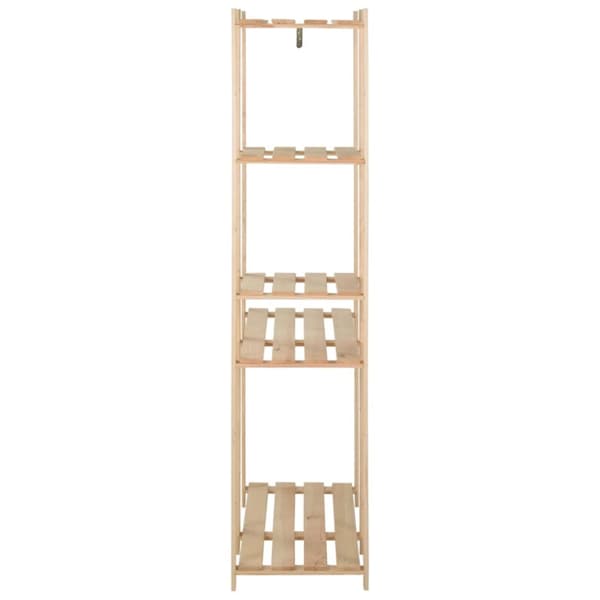 tøjstativ 100x38x170 cm massivt fyrretræ