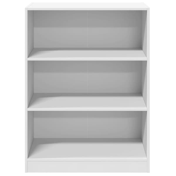 vidaXL tøjreol 77x48x102 cm konstrueret træ hvid -  Tøjstativer