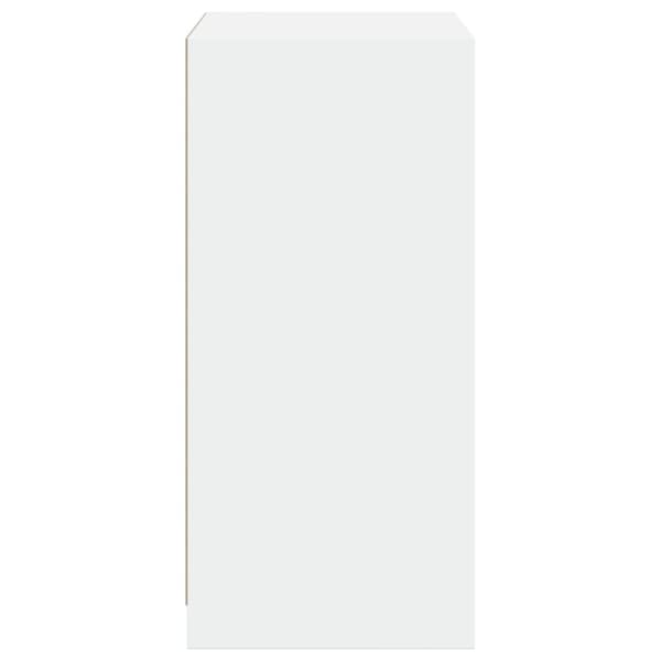 vidaXL tøjskab 48x41x102 cm konstrueret træ hvid - Tøjstativer