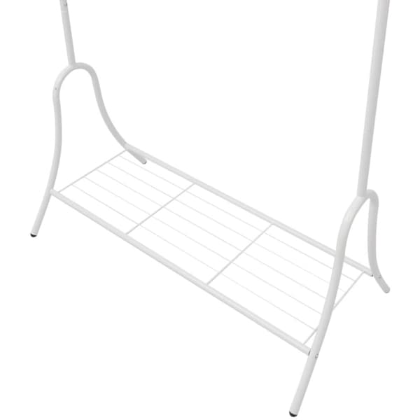 Vaatenaulakko Valkoinen Teräs - Vaaterekki - Vaaterekit - Home & Living