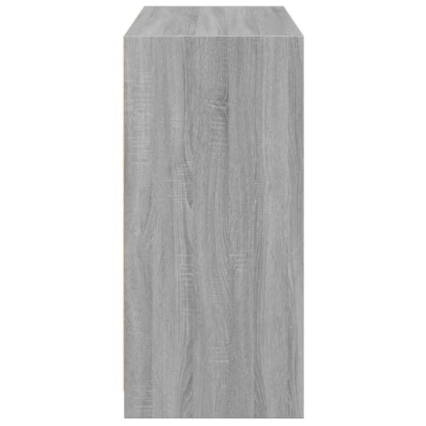 Vaatekaappi harmaa Sonoma 77x48x102 cm lastulevy