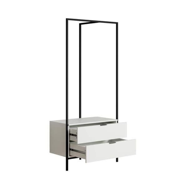 Jody garderobe oppstilling hvit.