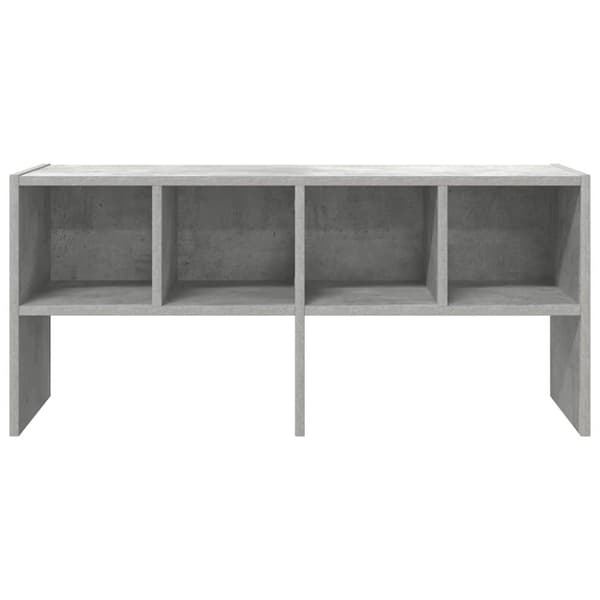 skostativ stabelbar 89,5x30x40 cm betongrå
