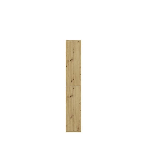 ProjektX garderobe oppstilling eik dekor, speil.