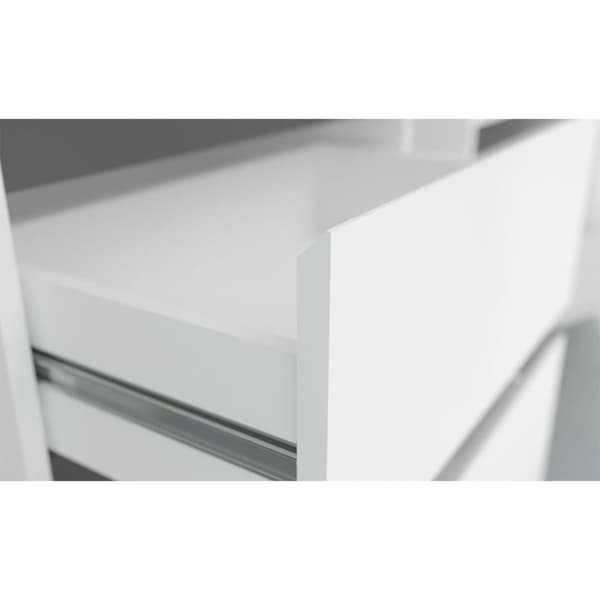Torino garderobe oppstilling hvit.