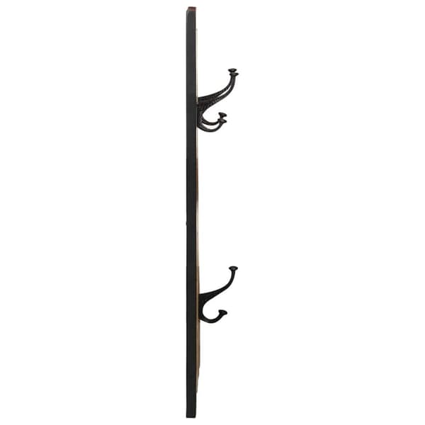 vidaXL Knaggrekke 40x2x80 cm heltre grovt mangotre