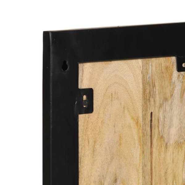 vidaXL Knaggrekke 40x2x80 cm heltre grovt mangotre