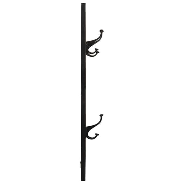 vidaXL Klädhängare flerfärgad 40x2x80 cm massivt trä återvunnet