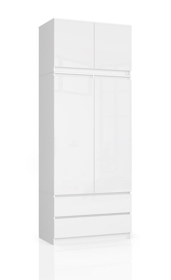KAAPPI YLÄOSALLA S90 2D 2SZ CLP PK VALKOINEN KIILLO