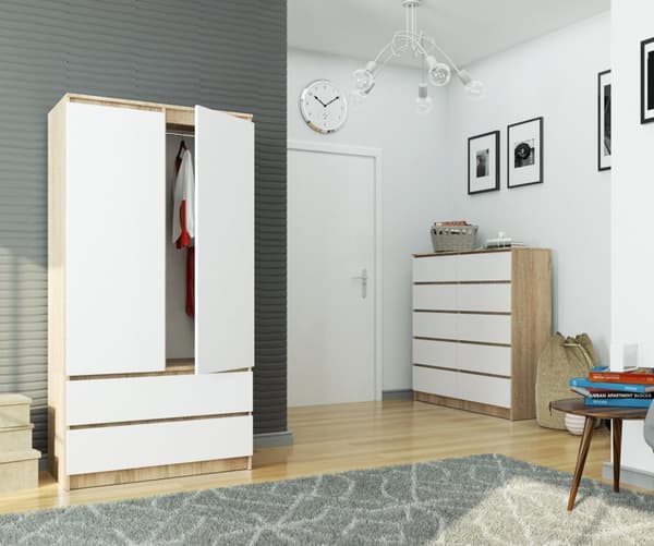 SKADE S90 2D 2SZ CLP PK SONOMA / HVID