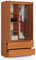 Miniatyrbillede 2 af 8: SKAB S90 2D 2SZ CLP OAK