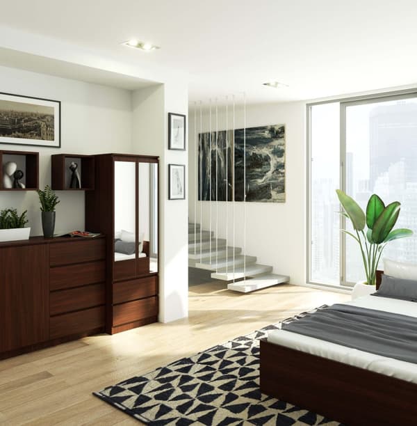 SCHADE STAR S60 2D 2SZ WENGE + SPEJL