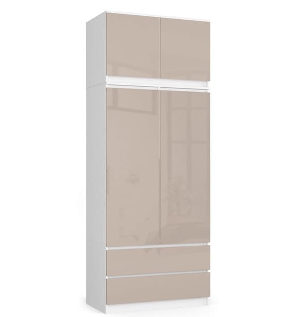 SKAB MED OVENPÅ S90 2D 2SZ CLP PK CAPUCCINO GLANSEDE