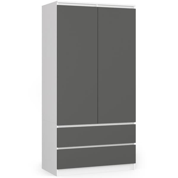 SKAB S90 2D 2SZ CLP PK HVID / GRÅ