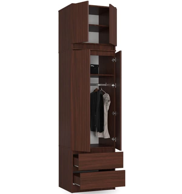 SKAB MED OVERBYGNING S60 2D 2SK CLP WENGE