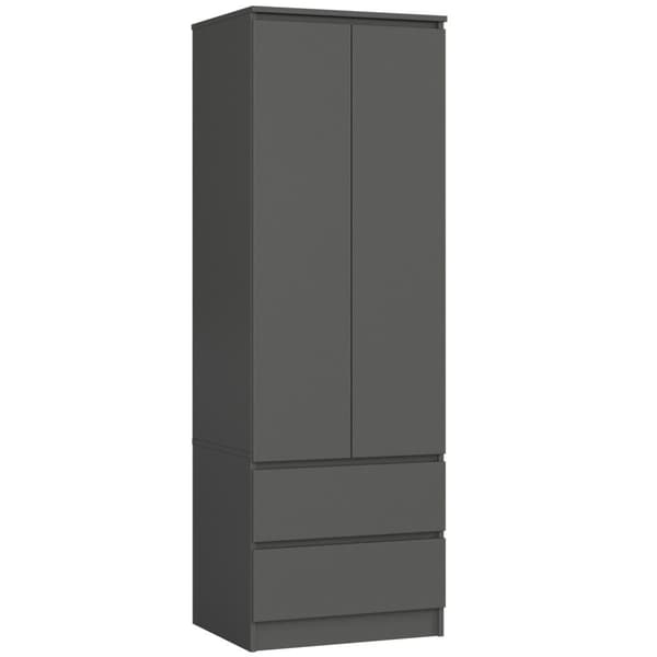 SKÅP STAR S60 2D 2SZ PK GRÅ
