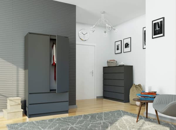 SKAB S90 2D 2SK CLP PK GRÅ