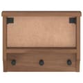 Miniatyrbilde 6 av 11: vidaXL Veggmontert knaggrekke SANDNES 45x12x35 cm heltre furu