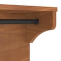 Miniatyrbilde 9 av 11: vidaXL Veggmontert knaggrekke SANDNES 43x30x42 cm heltre furu