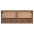 Miniatyrbilde 6 av 11: vidaXL Veggmontert knaggrekke SANDNES 87x12x35 cm heltre furu
