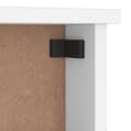 Miniatyrbilde 9 av 11: vidaXL Veggmontert knaggrekke SANDNES hvit 87x12x35 cm heltre furu