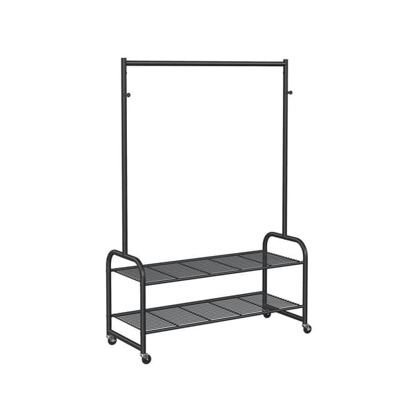 Klädställning, SONGMICS, 115x45x168,5 cm, Svart.
