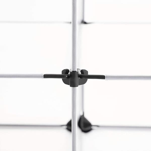 Hylde, LPC502W, 123x31x93 cm, Hvid