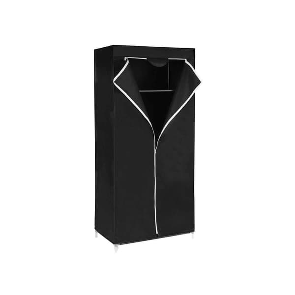 Vaatekaappi, SONGMICS RYG83H, 160x75x45 cm, Musta