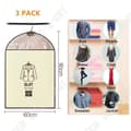 Miniatyrbild 3 av 4: TD® set med 6 klädesplagg för sportdräkter Non-woven skyddsöverdrag för kläder/dräkter Kemtvätt