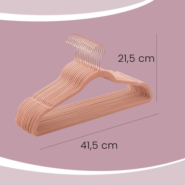 Tøjstativ, SONGMICS CRF026B01, 41.5x21.5 cm, Rosaguld