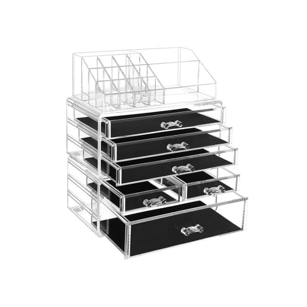 Make-up organizer gennemsigtig